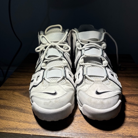 Nike Air More Uptempo 96 Photon Dust Grey-Metallic Silver, Size 11.5 FB3021-001 - Picture 3 of 8